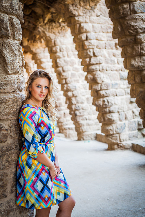 Sesión de fotos de moda en Barcelona. Fotógrafo en Barcelona  Maslik Yulia