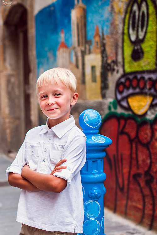 Fantástica sesión de fotos de mamá con hijo en Tarragona. Fotógrafo en Barcelona  Maslik Yulia
