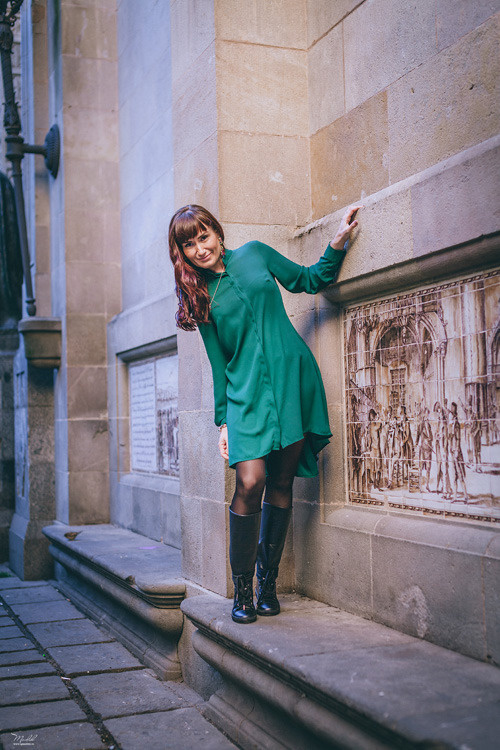 Sesión fotográfica de otoño en Barcelona. Fotógrafo en Barcelona  Maslik Yulia