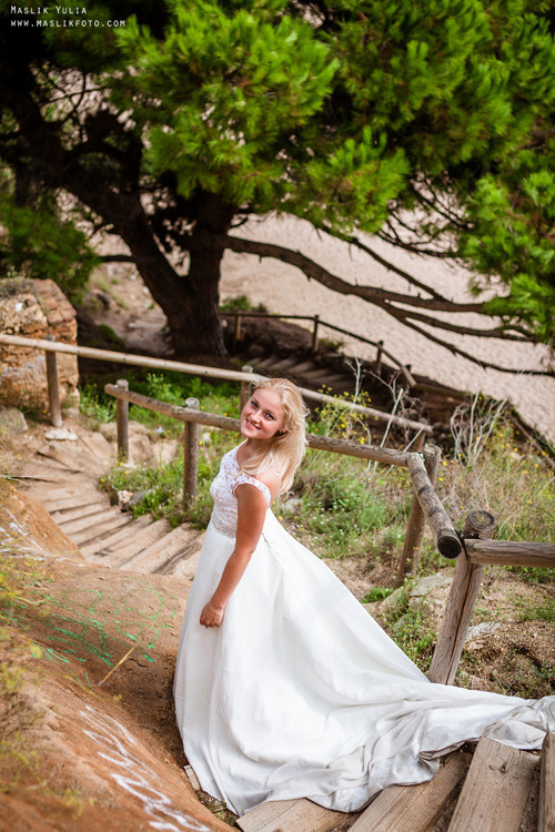 Дождливая фотосессия в Барселоне. Фотограф в Барселоне Испании Маслик Юлия