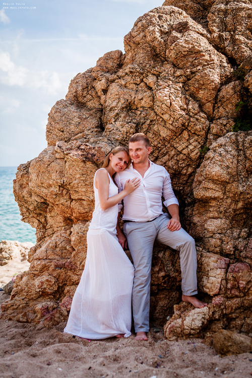 Wieczorna sesja zdjęciowa w Lloret de Mar. Fotograf w Barcelonie Hiszpanii Maslik Yulia