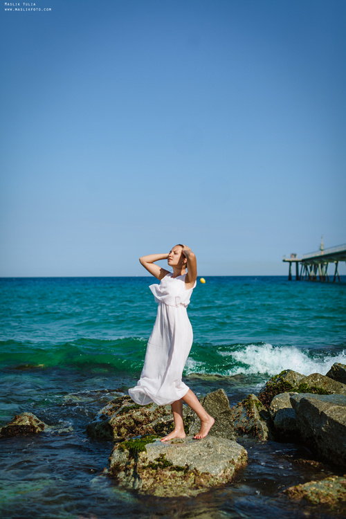 Summer photo shoot in Barcelona. Photographer in Barcelona Spain Maslik Yulia