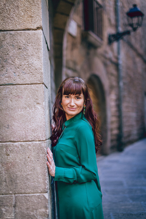 Sesión fotográfica de otoño en Barcelona. Fotógrafo en Barcelona  Maslik Yulia