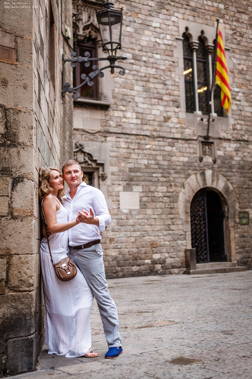 Wieczorna sesja zdjęciowa w Lloret de Mar. Fotograf w Barcelonie Hiszpanii Maslik Yulia