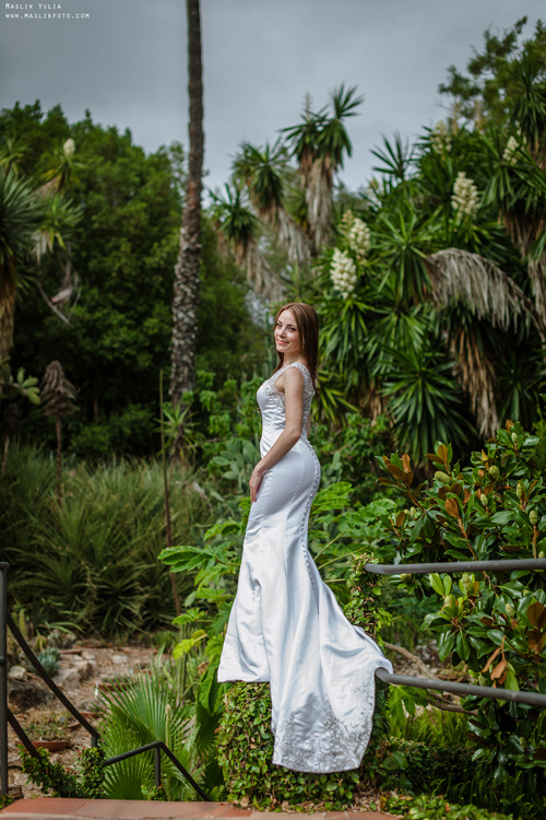 Свадебная фотосессия в Бланес. Фотограф в Барселоне Испании Маслик Юлия