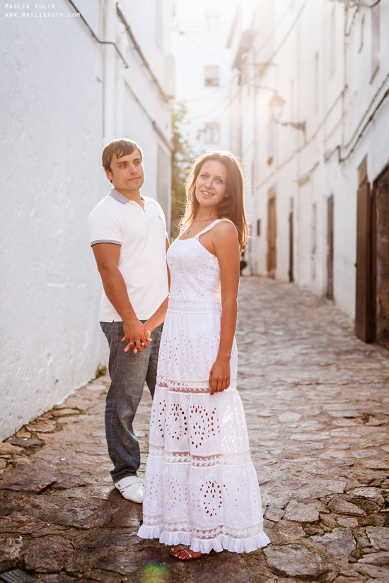 Sea photo session in Tossa de Mar. Photographer in Barcelona Spain Maslik Yulia