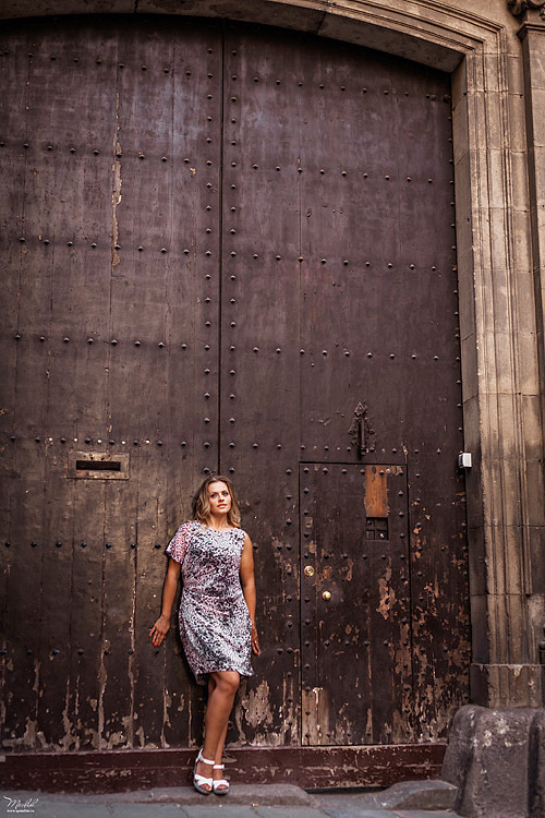 Sesión de fotos de moda en Barcelona. Fotógrafo en Barcelona  Maslik Yulia