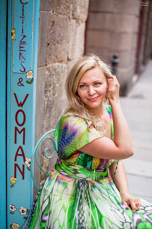 Sesión de fotos de mujeres en Barcelona. Fotógrafo en Barcelona  Maslik Yulia