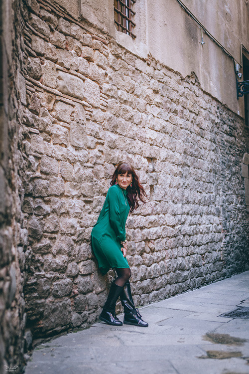 Sesión fotográfica de otoño en Barcelona. Fotógrafo en Barcelona  Maslik Yulia