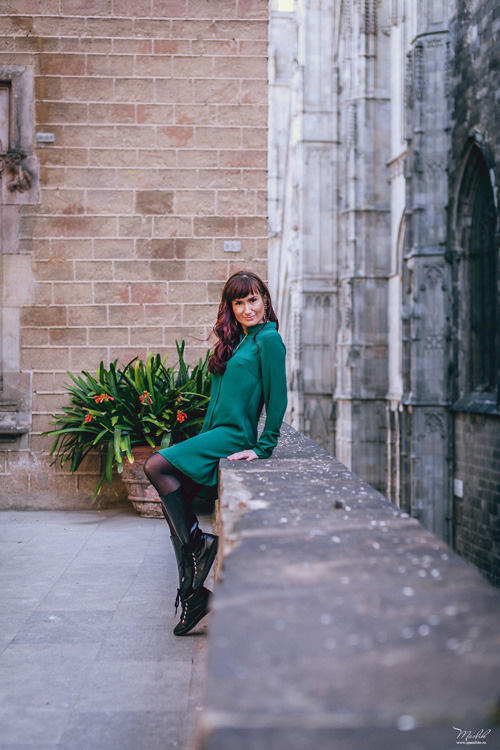 Sesión fotográfica de otoño en Barcelona. Fotógrafo en Barcelona  Maslik Yulia