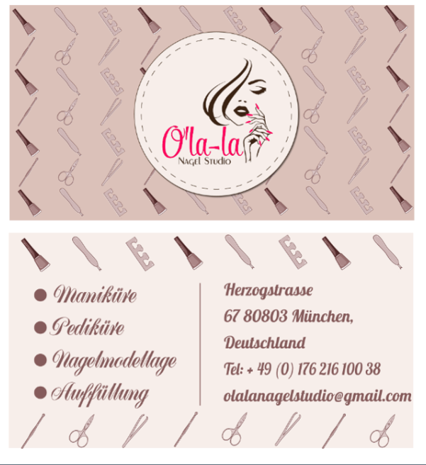 Визитки. Рекламное агентство в Германии