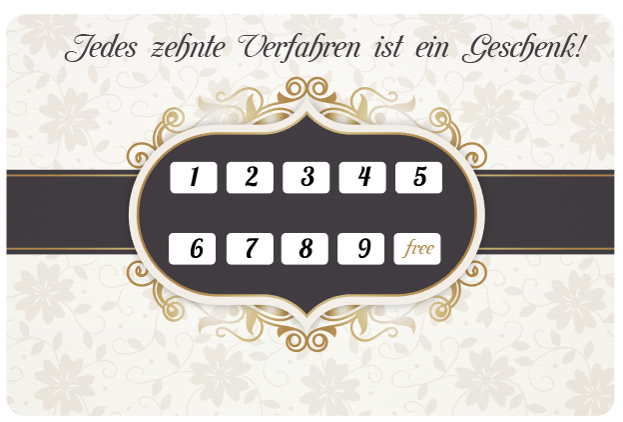 Подарочные сертификаты. Рекламное агентство в Германии