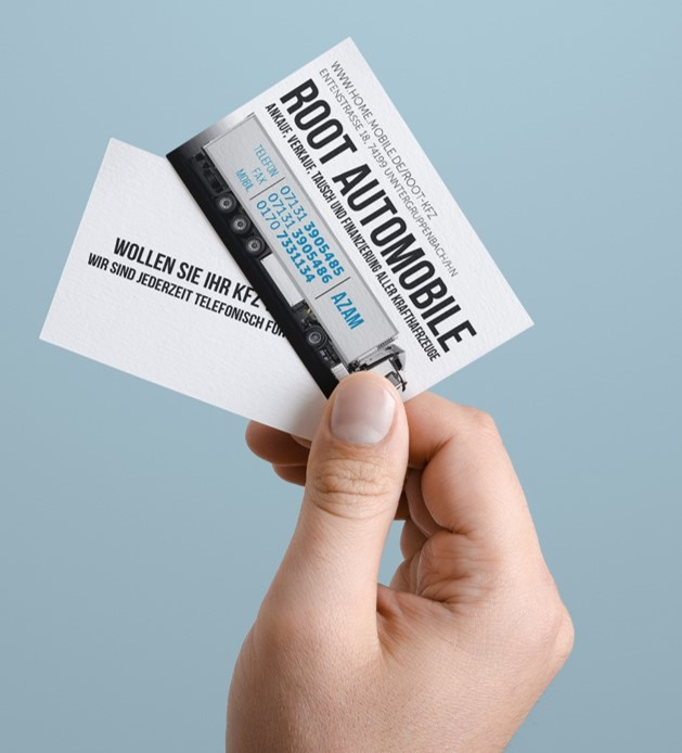 Визитки. Рекламное агентство в Германии