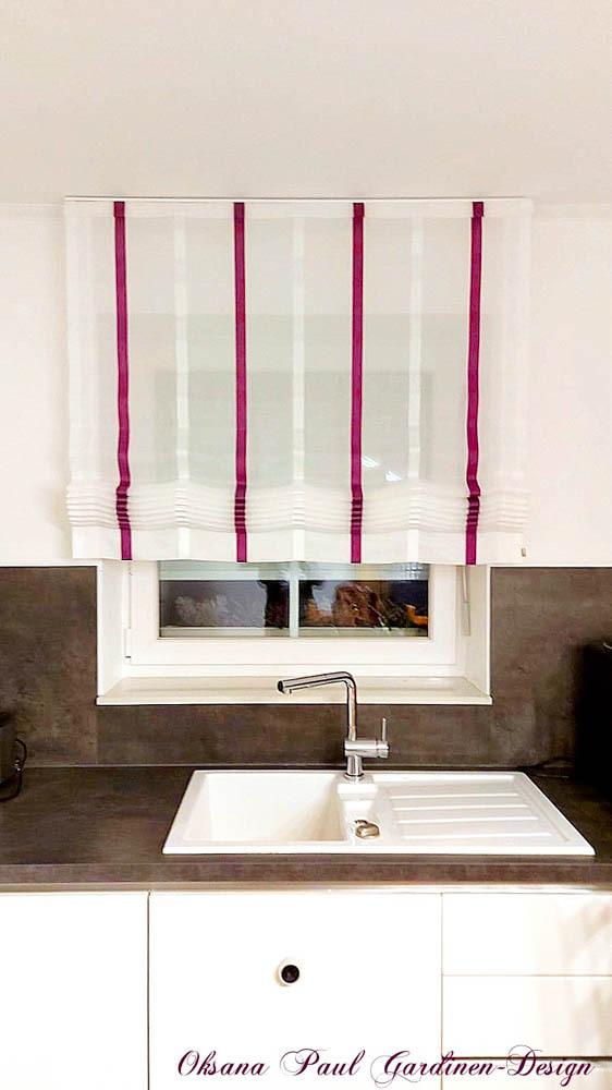 Римские шторы / Raffrollos. Oksana Paul-Gardinen-Design Oksana Paul ✧ Art of Gardinen & Textile Design ✧ Polymer Clay Art & Handmade Creatures