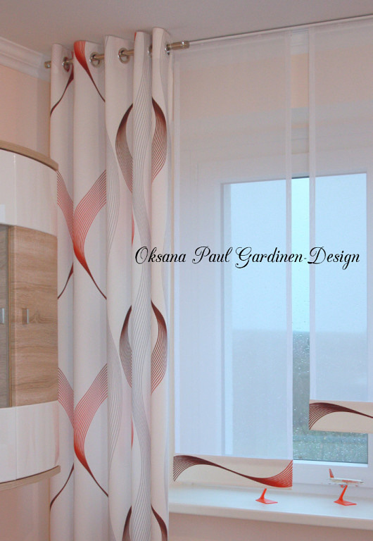Шторы на кольцах / Ösenvorhänge. Oksana Paul-Gardinen-Design Oksana Paul ✧ Art of Gardinen & Textile Design ✧ Polymer Clay Art & Handmade Creatures