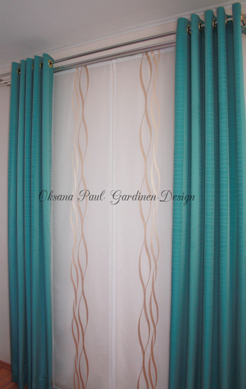 Шторы на кольцах / Ösenvorhänge. Oksana Paul-Gardinen-Design Oksana Paul ✧ Art of Gardinen & Textile Design ✧ Polymer Clay Art & Handmade Creatures