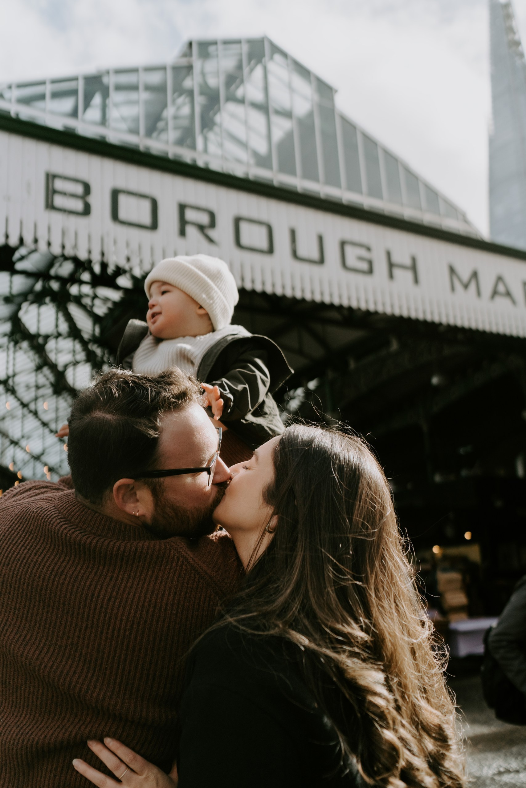 Family session in Borough Market