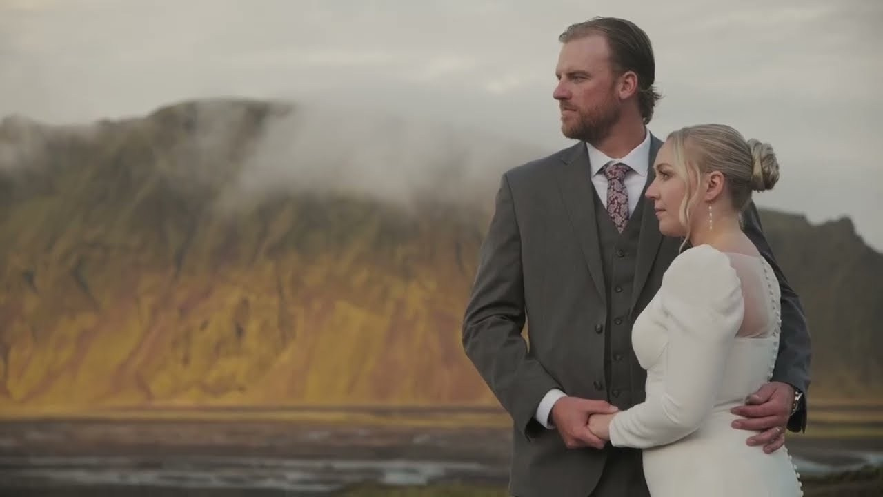 Wedding videographer in Iceland. Iceland elopement photographer & videographer
