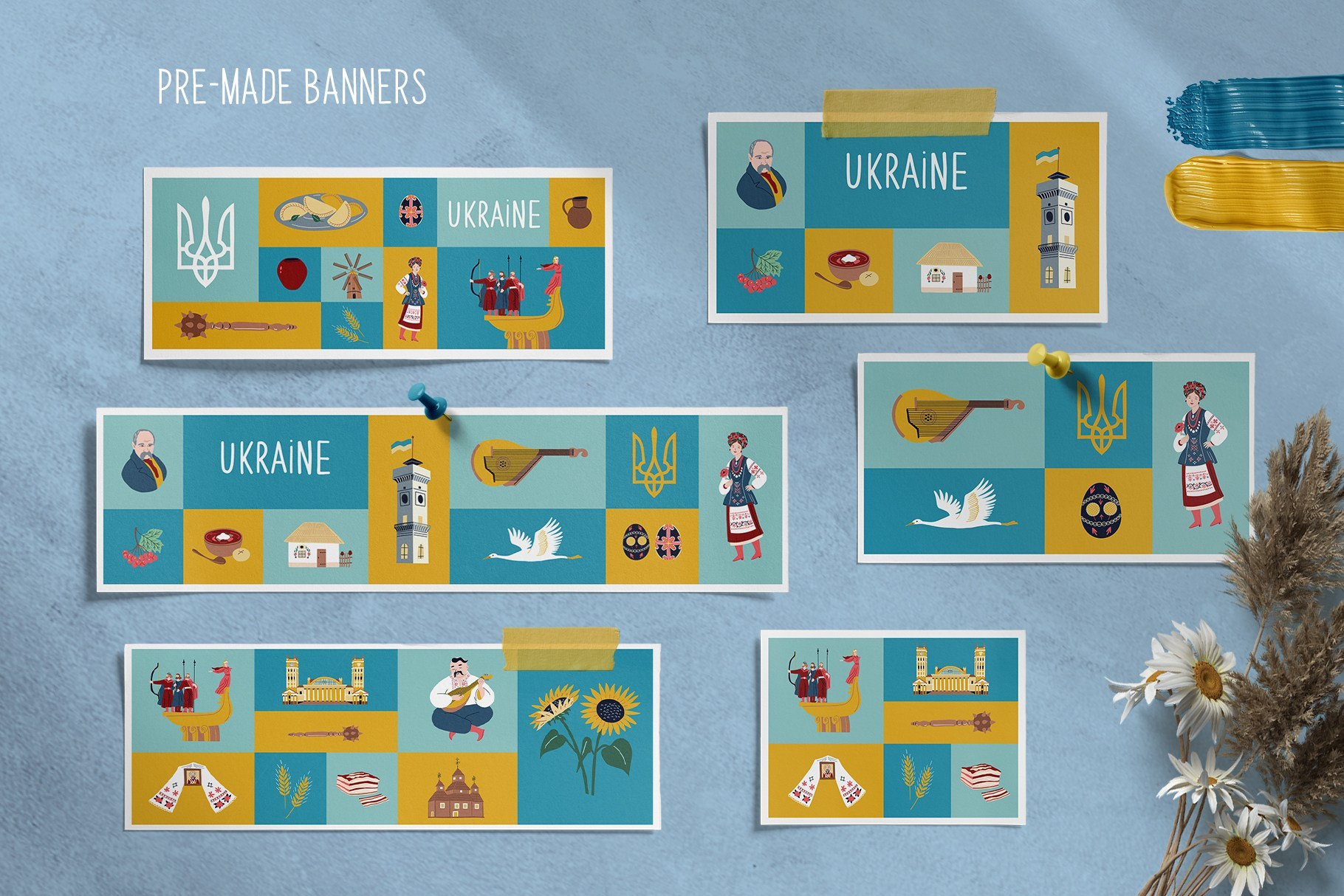 Helen Reveur | Illustrator & Brand Designer | Ready-Made & Custom Illustrations