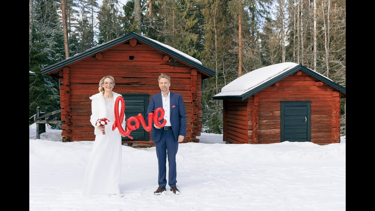 Sandra&Juhani, hääkuvaaja Nuuksio, Green window