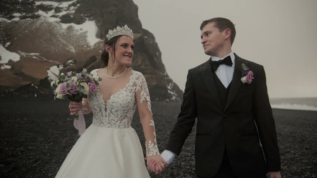 Wedding videographer in Iceland. Iceland elopement photographer & videographer