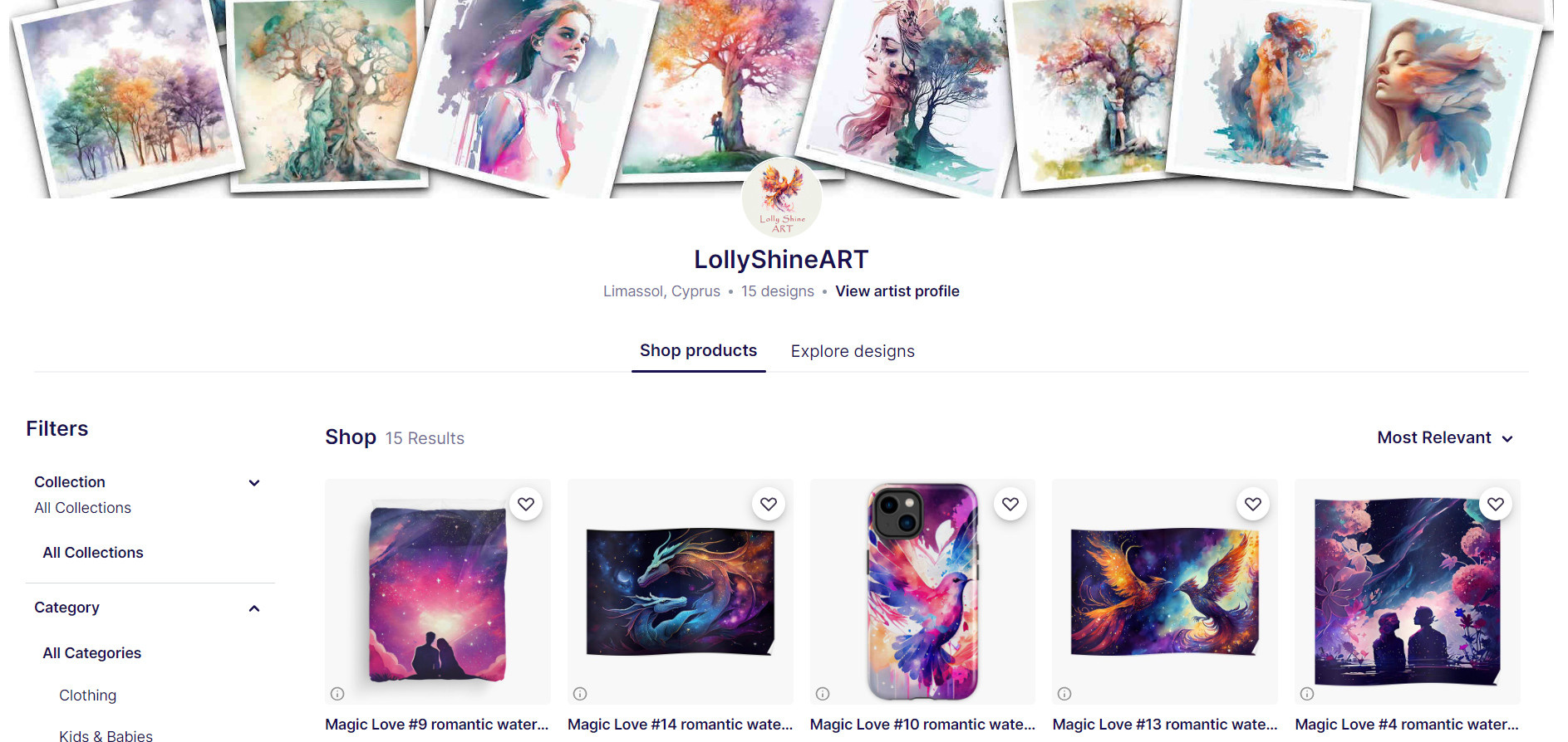 LollyShineART Shop | Redbubble. Lolly Shine. Contemporary digital artist