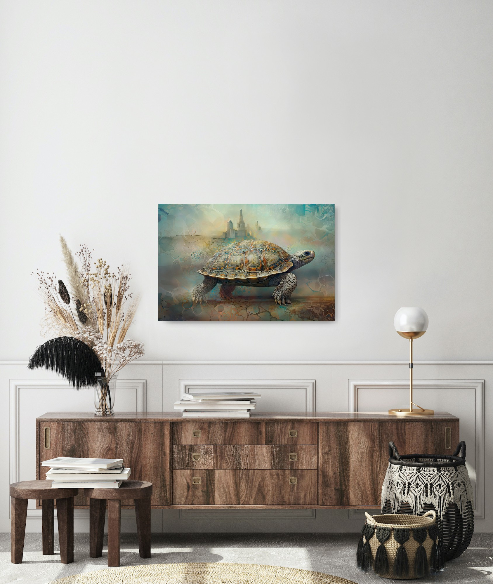 Turtle Collection Sacred Animals Artwork #19 Lolly Shine. Lolly Shine. Contemporary digital artist