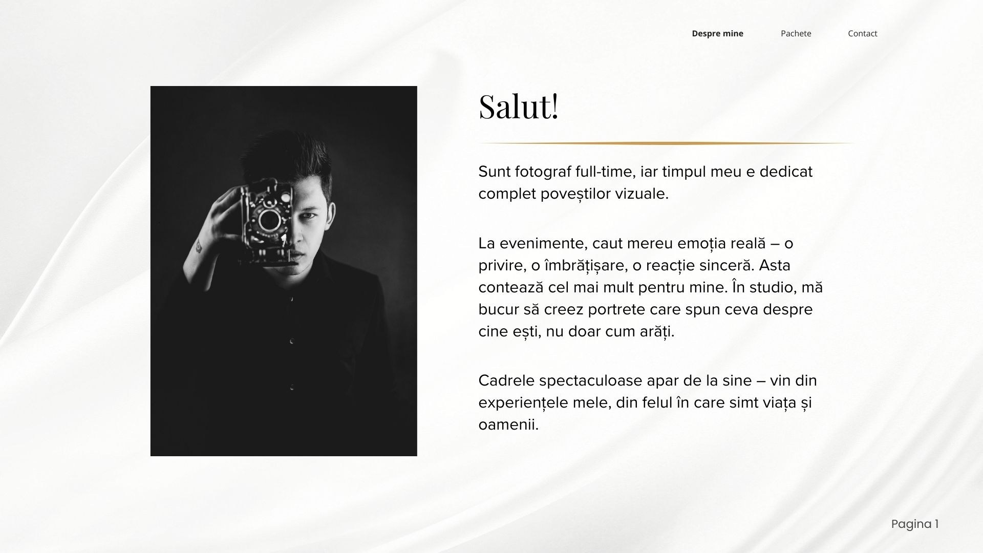 Nunti & Evenimente. Alin Cicerone | Fotograf FineART Suceava