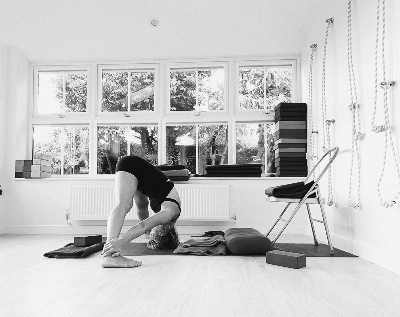 Iyengar Yoga in Solihull with Irina Zoteeva