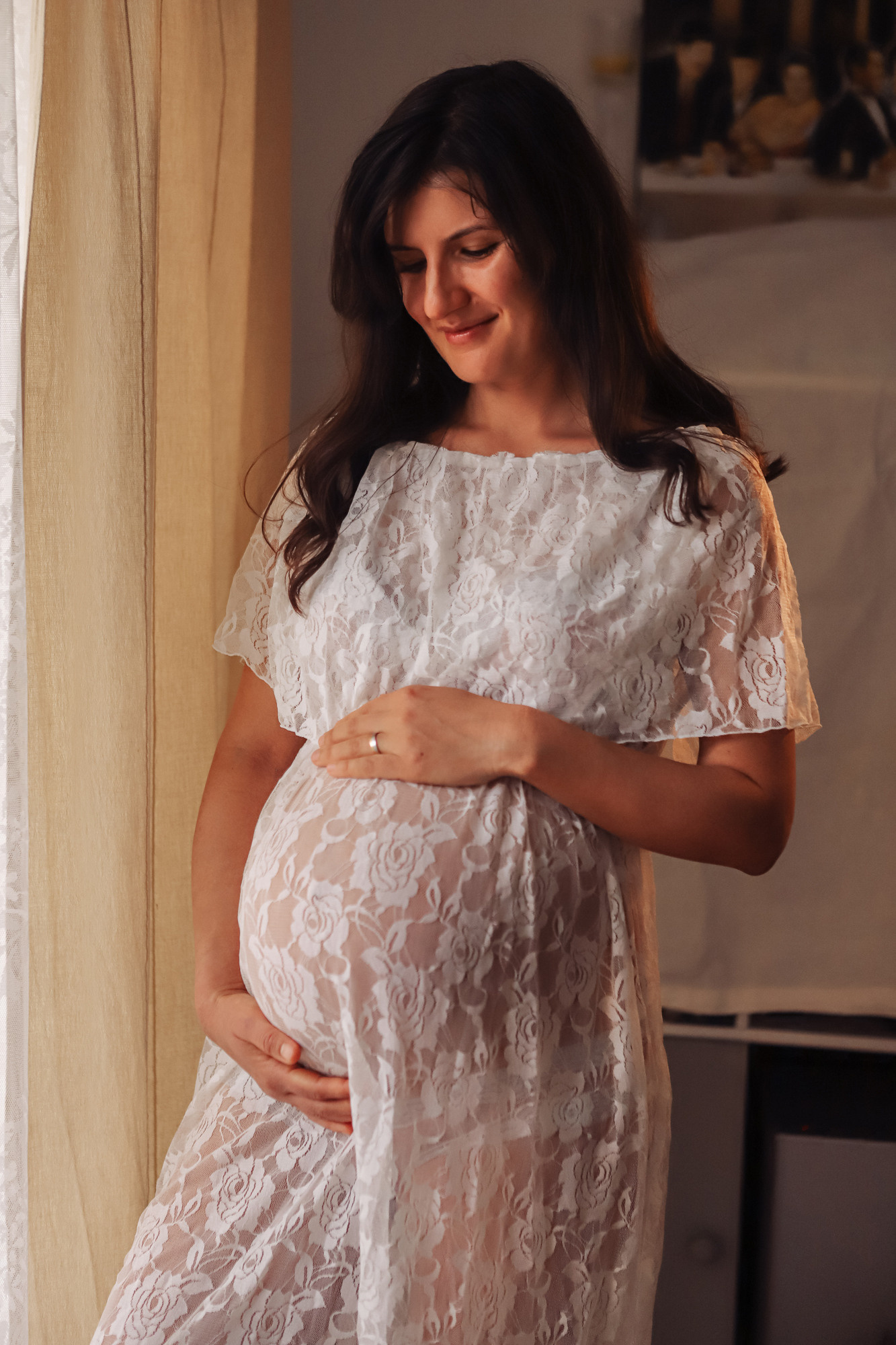 Babybauch Fotoshooting. Fotograf in Freiburg, Meerim Kaufmann