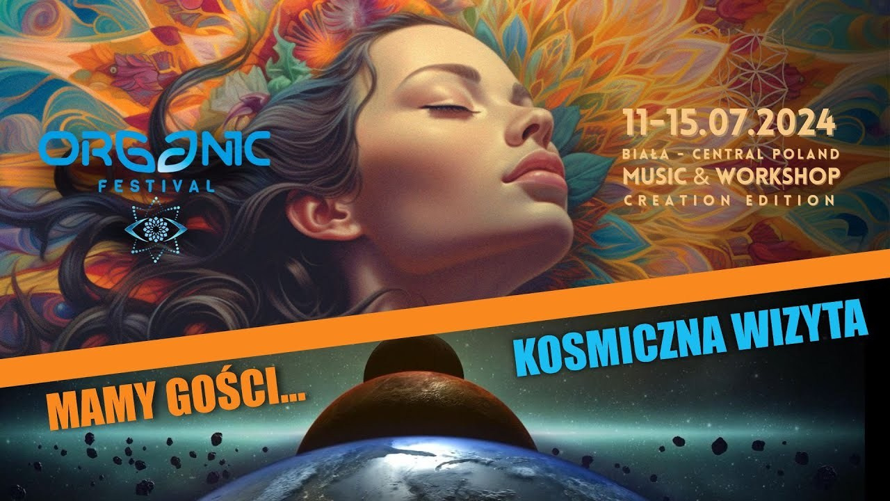 Kosmiczna wizyta na Organic Festival 2024 - HAPPY NEW ORGANIC!!! 🙂 😍. Andriej Szypilow - Fotografia & Wideografia