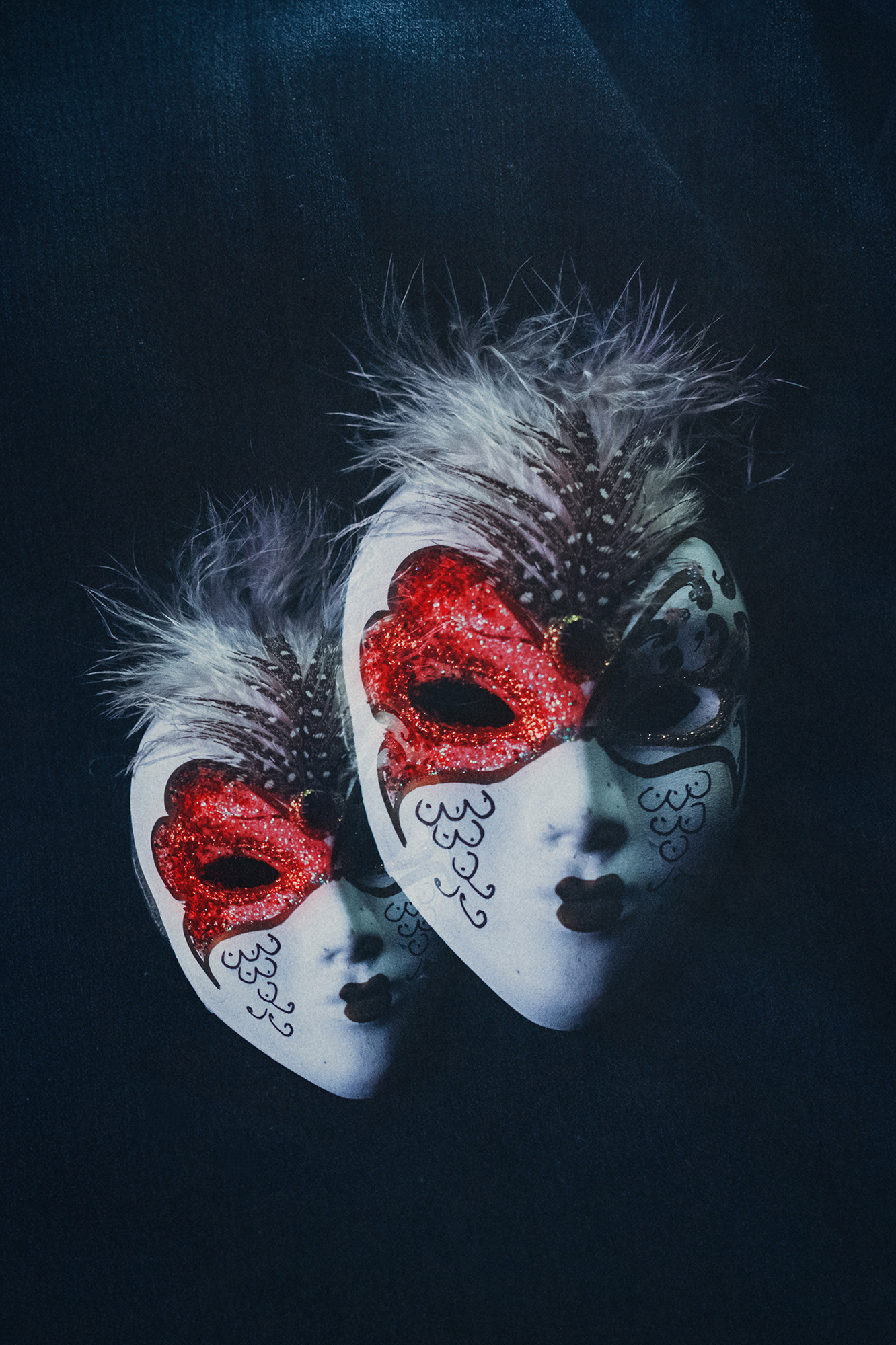 Masks. Lolly Shine. Contemporary digital artist