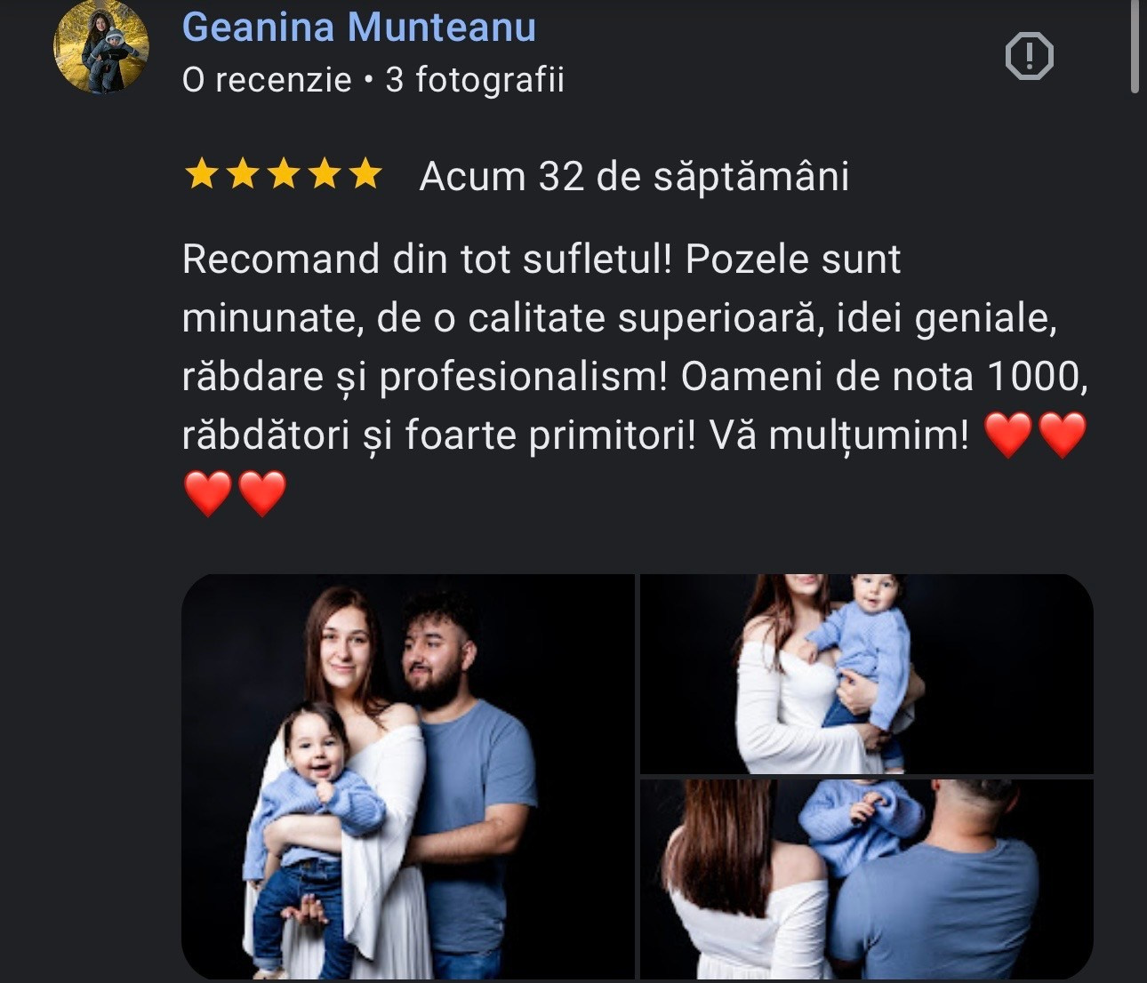 Dream Studio Galați – ședințe foto profesionale pentru familie, portrete și evenimente