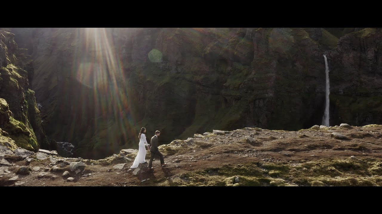 Video of elopements and weddings in Dolomites and Iceland. Iceland elopement photo and video | Nikolaichik Photo