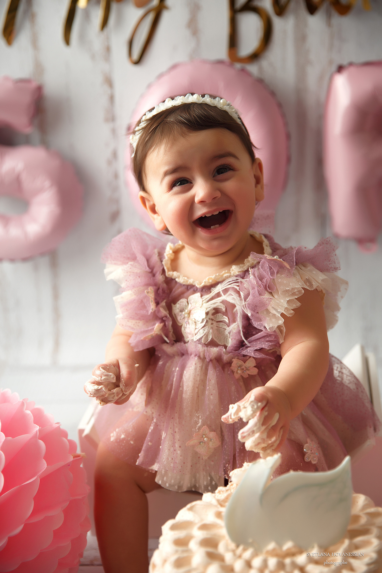 Photographe professionelle spécialisée dans la photographie de grosses