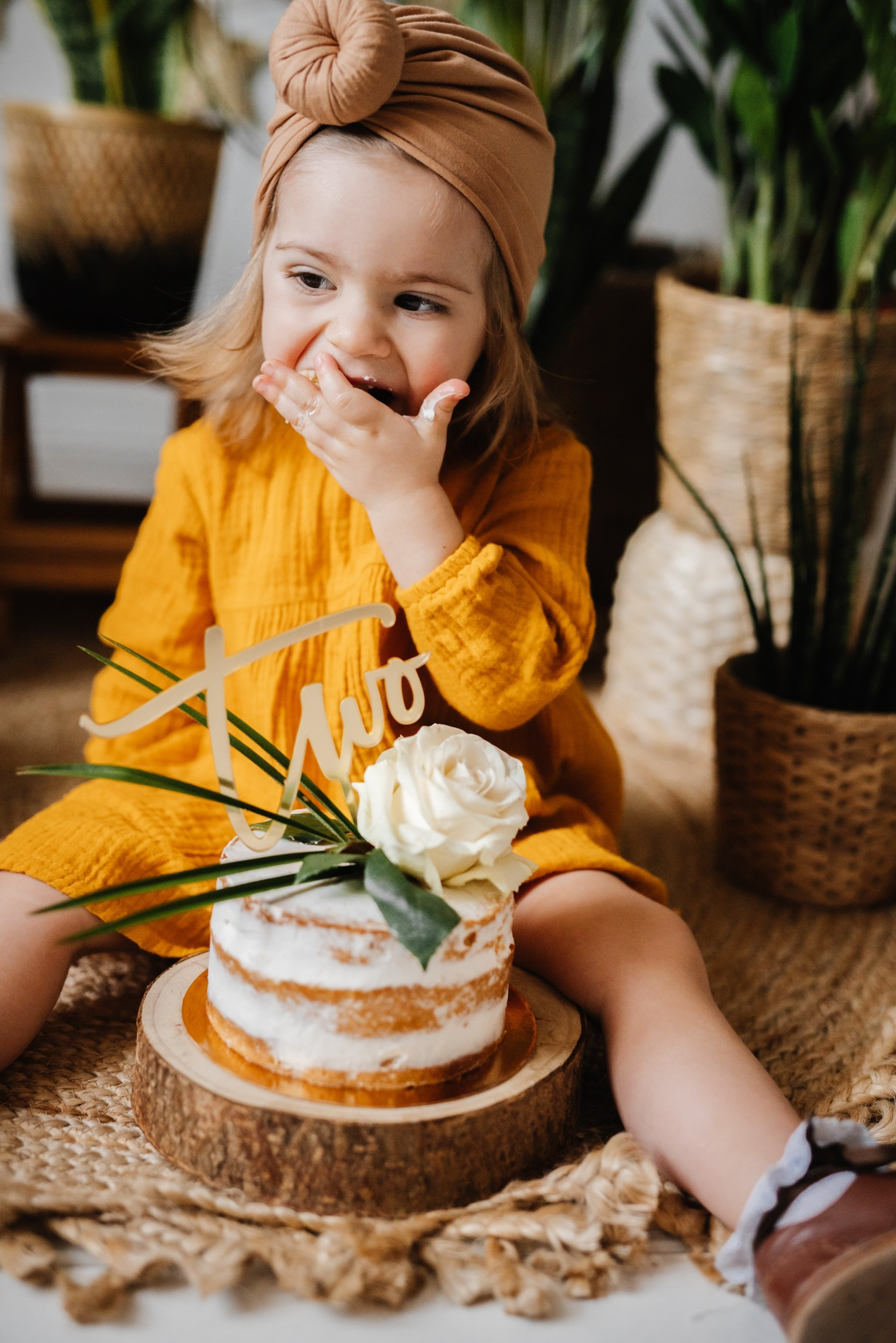 Smash cake. Svitlana Miahka fotografa a Genova