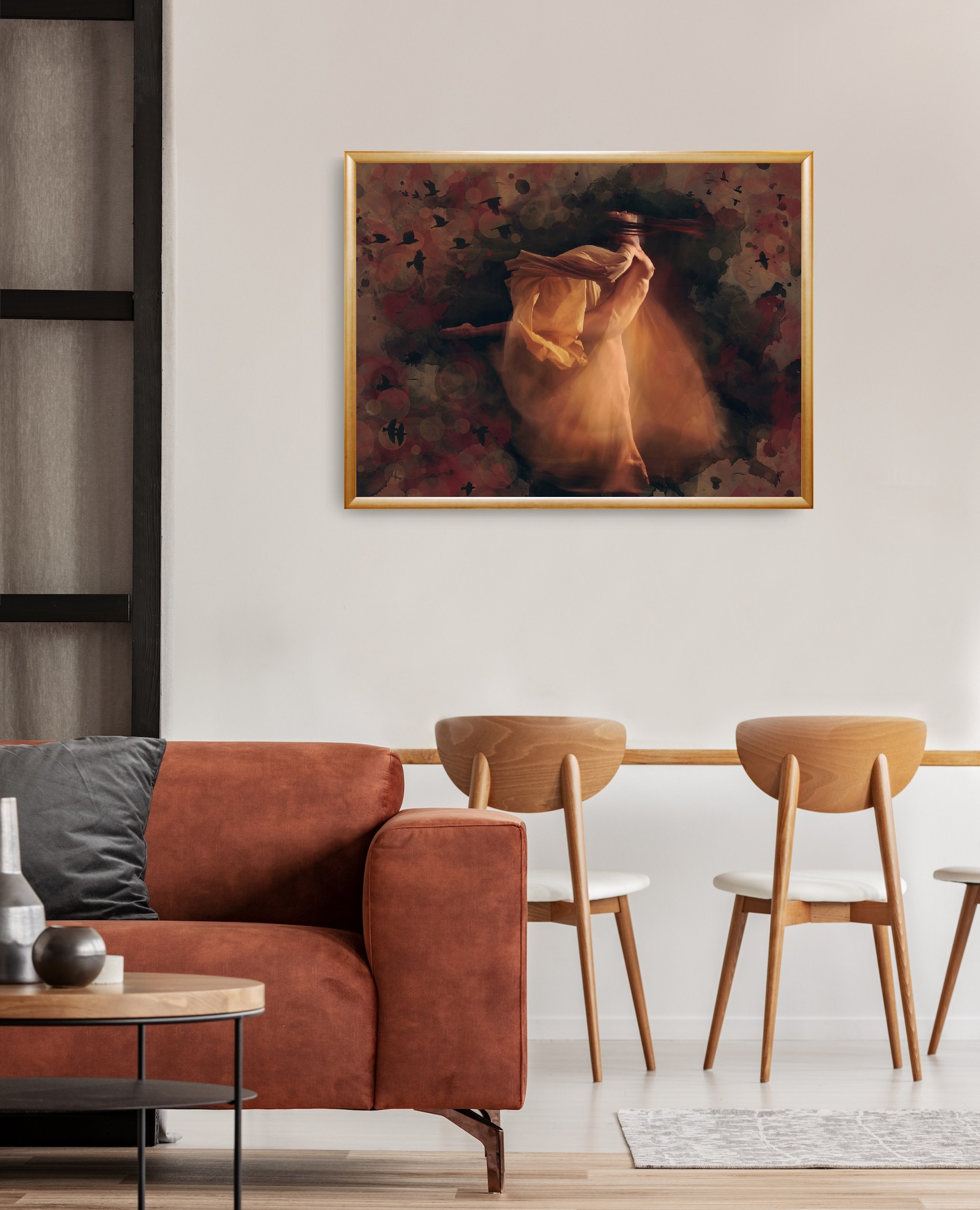 “Freedom”. Birds. Lolly Shine. Contemporary digital artist