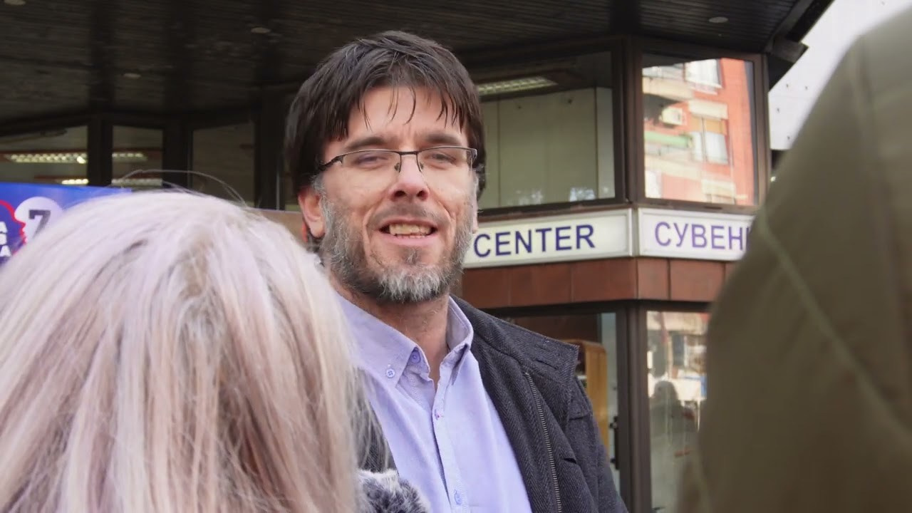 Представљање кандидата са листе „Србија против насиља” из Колубарског округа. Lokalni Front VA